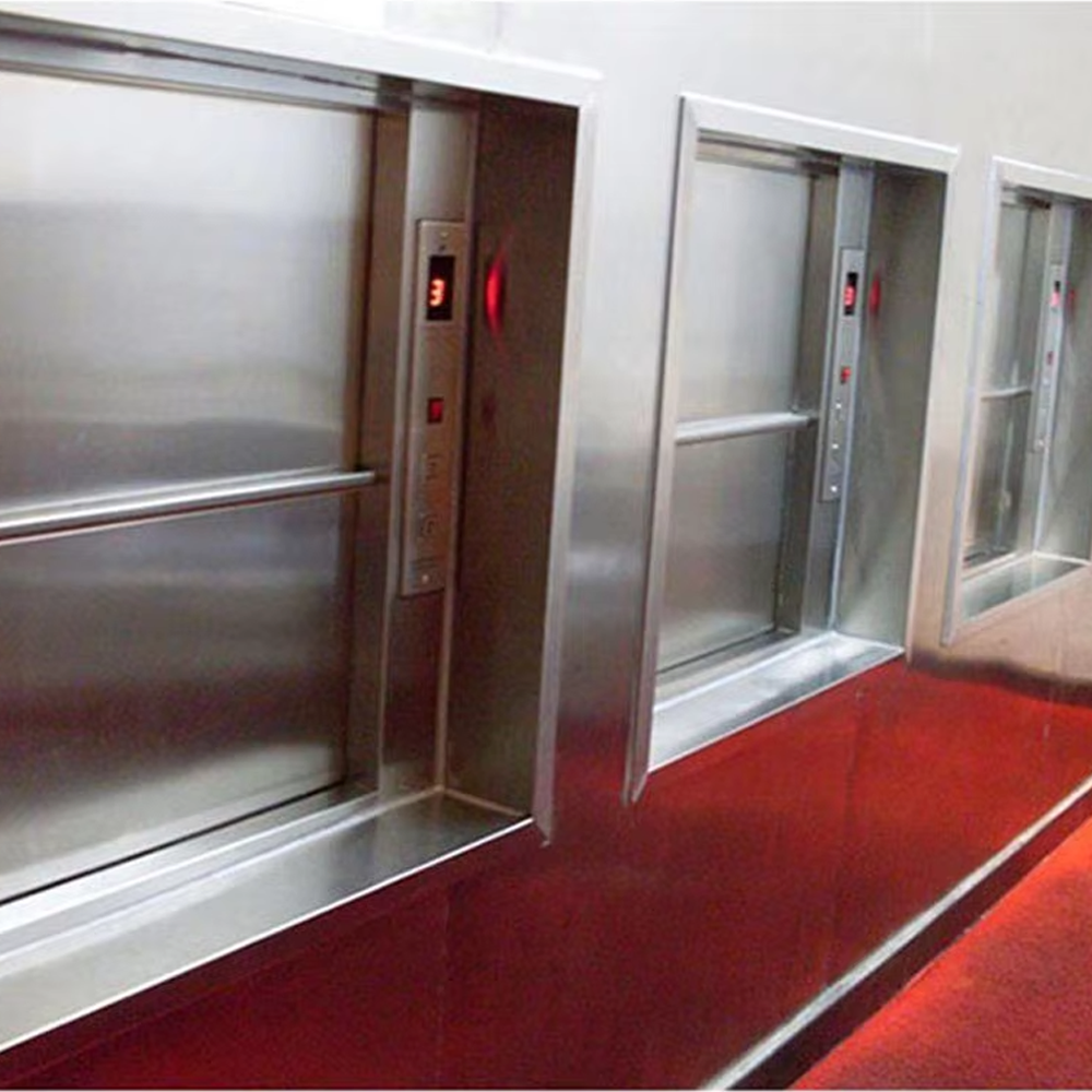 VTEF107 Ascensores Elevadores ลิฟต์อาหารอัตโนมัติพร้อมแผงควบคุมไมโครคอมพิวเตอร์