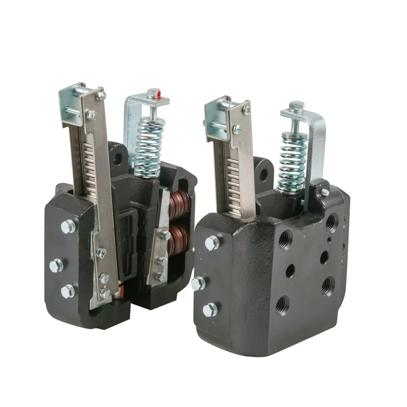 VTSP279 ส่วนประกอบแคลมป์นิรภัยลิฟต์ที่ผ่านการรับรอง ISO และอุปกรณ์นิรภัยทันทีสำหรับอาคารสำนักงานพร้อมการรับประกัน 1 ปี