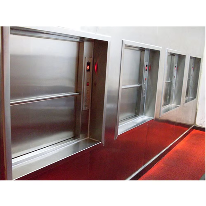 VTEF102 Ascensores Elevadores เครื่อง Dumbwaiter อาหารขนาดกะทัดรัดพร้อมการทำงานที่ราบรื่นและเงียบ