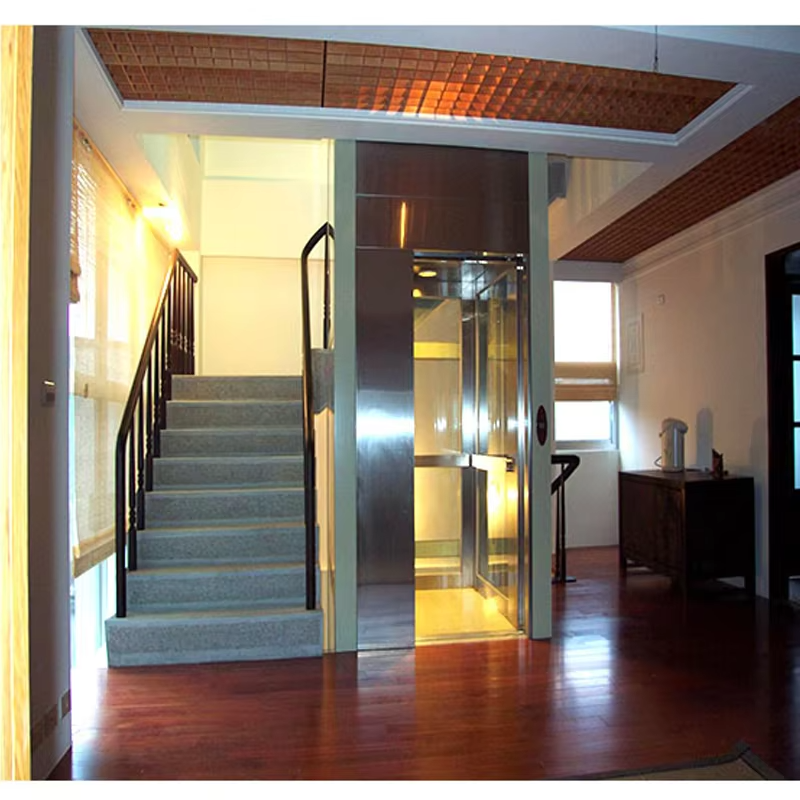 VTEV103 Ascensores Elevadores ลิฟต์วิลล่าควบคุมอัจฉริยะเพื่อการขนส่งบ้านที่สะดวกสบาย