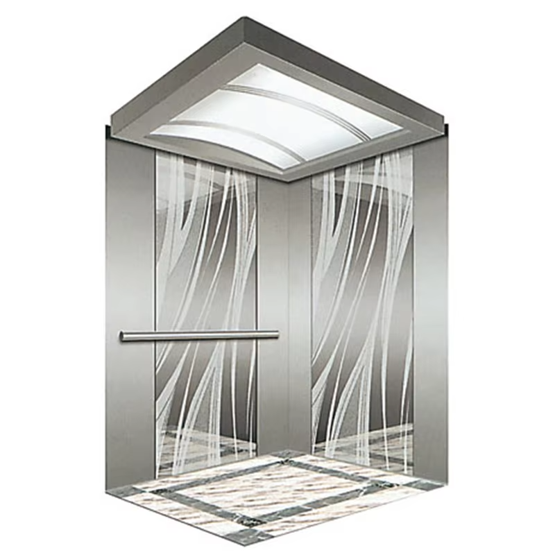VTEP102 Elevadores Ascensores ลิฟต์โดยสารที่เงียบเป็นพิเศษสำหรับโรงพยาบาลและคลินิก การขับขี่ที่ราบรื่น