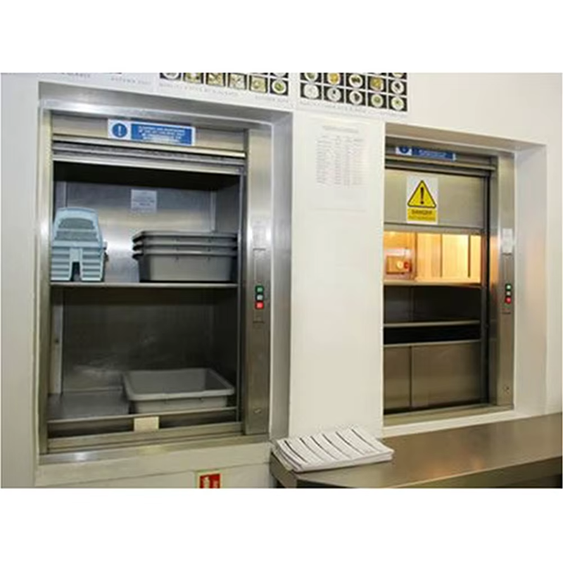 VTEF104 Ascensores Elevadores ลิฟต์อาหารในครัวขนาดกะทัดรัดพร้อมการทำงานที่เงียบ