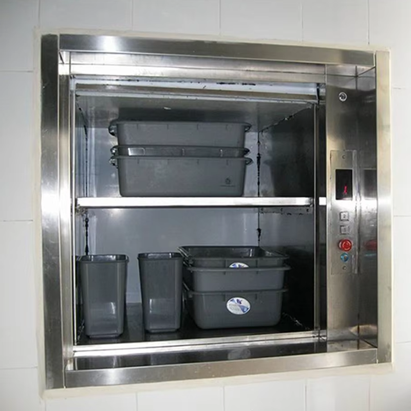 VTEF104 Ascensores Elevadores ลิฟต์อาหารในครัวขนาดกะทัดรัดพร้อมการทำงานที่เงียบ