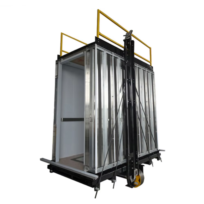 VTEF101 Ascensores ลิฟต์ขนส่งสินค้าอุตสาหกรรมที่มีกำลังการบรรทุกสูง