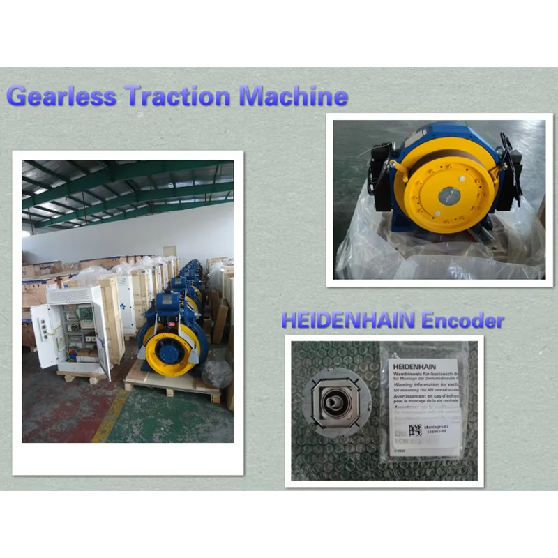 VTSP215 ขายร้อน 320 กก. - 1,000 กก. ลิฟต์ลิฟท์มอเตอร์ลิฟต์เครื่องฉุด Gearless