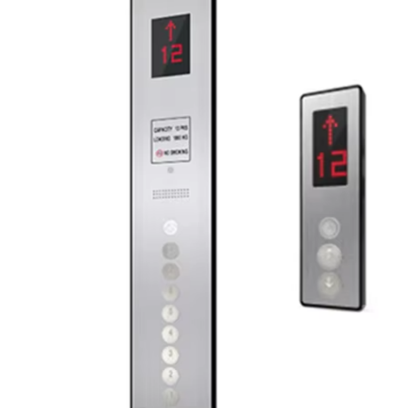 VTSP332 ปุ่มกดสี่เหลี่ยมอะไหล่ลิฟต์พร้อมไฟ LED