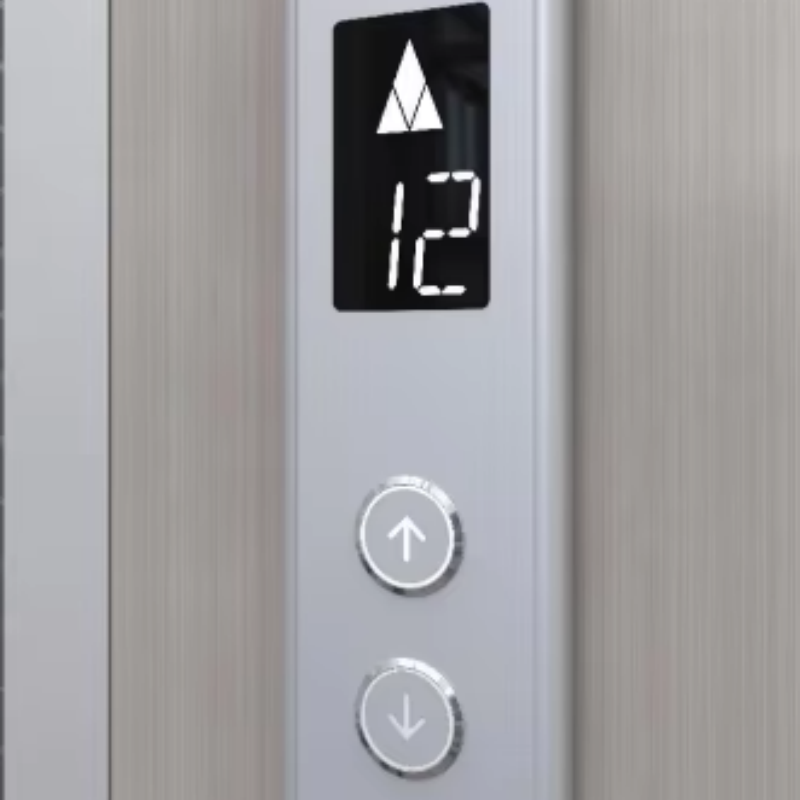 VTSP332 ปุ่มกดสี่เหลี่ยมอะไหล่ลิฟต์พร้อมไฟ LED