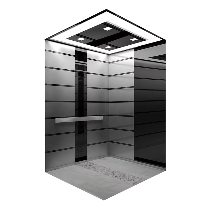 VTEP118 Elevadores ลิฟต์โดยสารขั้นสูง Gearless AC PVC โครงสร้างสแตนเลสที่ผ่านการรับรองมาตรฐาน ISO90001 คุณสมบัติอันชาญฉลาดปรับปรุง