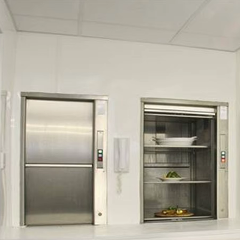 VTEF114 Ascensores Elevadores ลิฟต์ Dumbwaiter สเตนเลสสตีลสำหรับอาหารและเครื่องใช้บนโต๊ะอาหาร