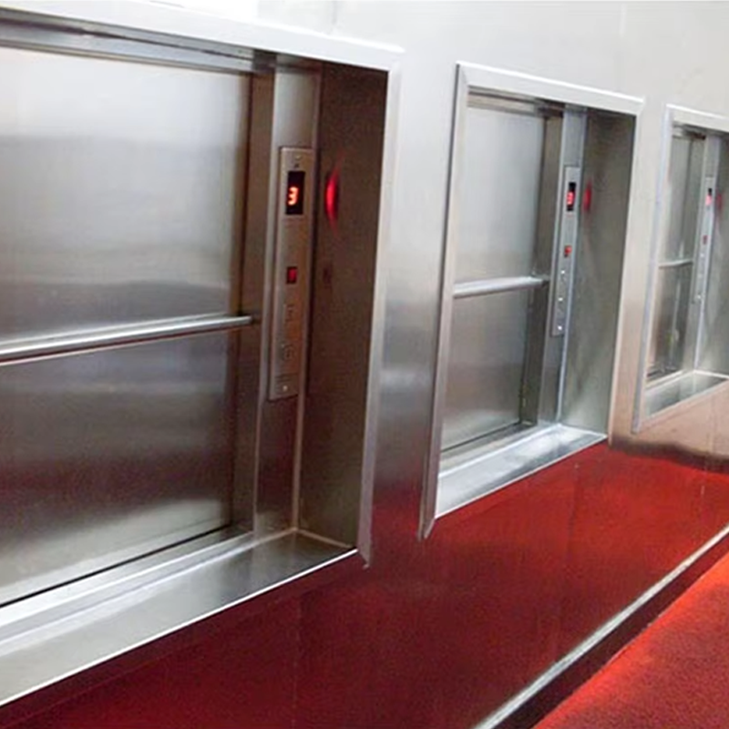 VTEF114 Ascensores Elevadores ลิฟต์ Dumbwaiter สเตนเลสสตีลสำหรับอาหารและเครื่องใช้บนโต๊ะอาหาร