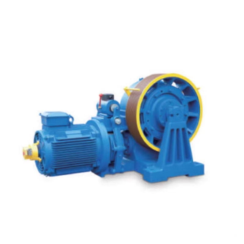 VTSP241 สแตนเลส VVVF ลิฟต์ไฟฟ้าเกียร์ฉุดมอเตอร์ได้รับการรับรองมาตรฐาน ISO9001 รับประกัน 1 ปีสำหรับชิ้นส่วนลิฟต์สำนักงาน