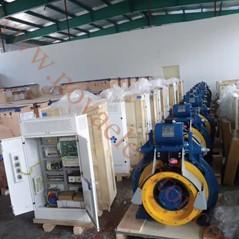 VTSP242 อะไหล่ลิฟต์ Gearless Traction Motor เครื่องลิฟต์สำหรับลิฟต์โดยสาร NV41T-GTW10X