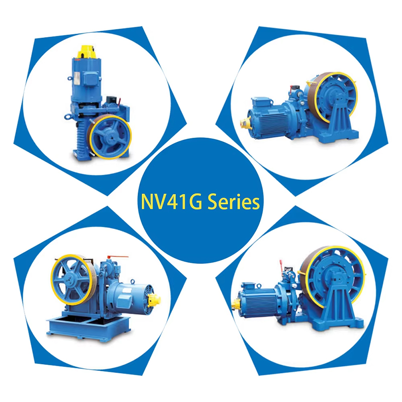 VTSP243 เครื่องดึงลิฟต์เกียร์ลิฟต์สแตนเลส 630KG_800KG_1000KG_YJ200A_8-13 คน