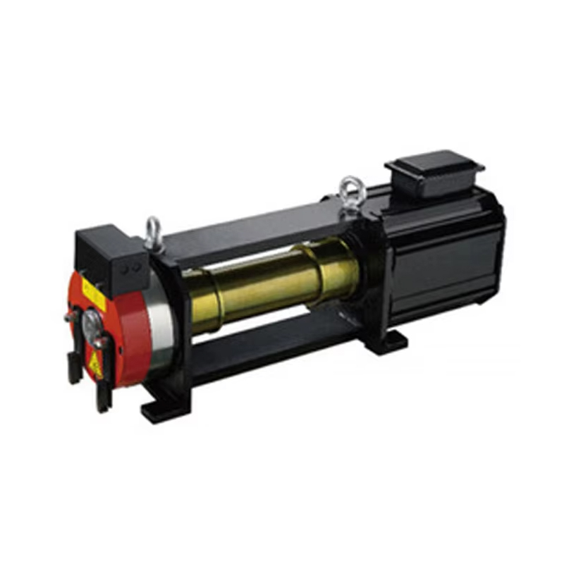 VTSP252 Montanari Gearless Traction เครื่อง MCG200 Lift มอเตอร์ 800-1350KGS มอเตอร์เครื่องยนต์