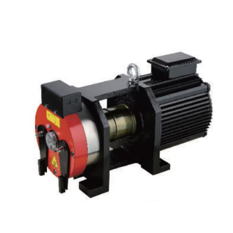 VTSP253 Montanari โมเดิร์น Gearless Traction เครื่อง MCG200 Apartment ใช้อะไหล่ลิฟท์ยกมอเตอร์ 800-1350KGS มอเตอร์เครื่องยนต์