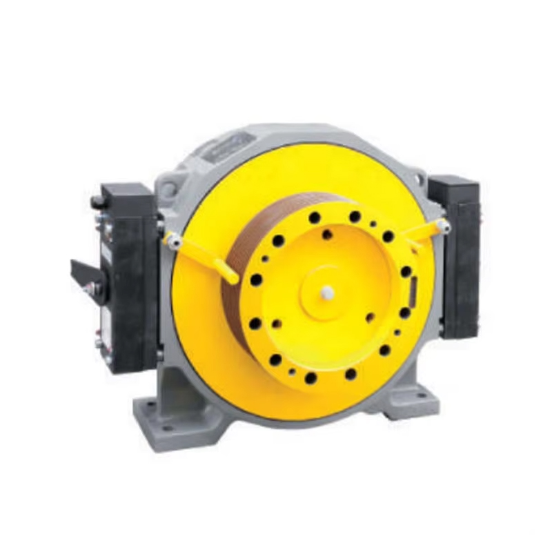 VTSP237 Montanari Gearless Traction เครื่อง MCG150 Lift มอเตอร์ 630-800KGS มอเตอร์เครื่องยนต์