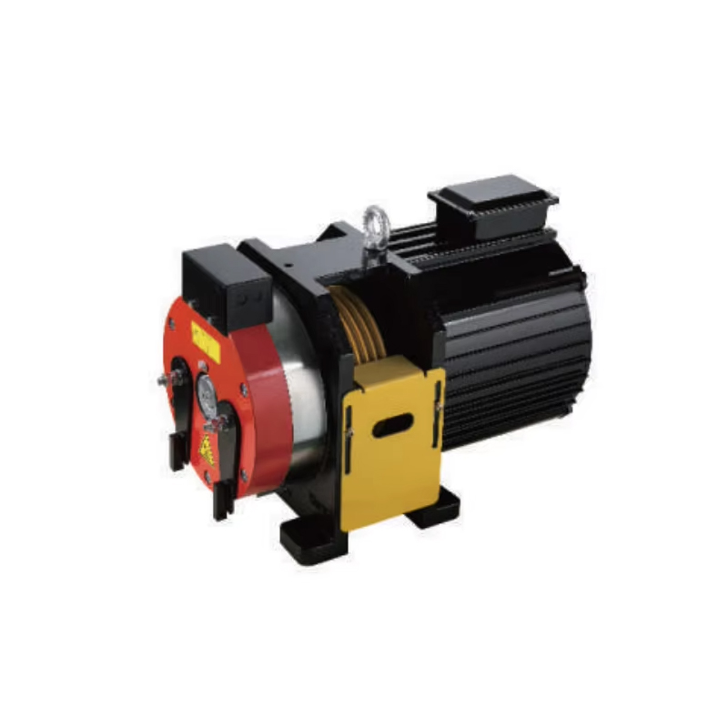 VTSP237 Montanari Gearless Traction เครื่อง MCG150 Lift มอเตอร์ 630-800KGS มอเตอร์เครื่องยนต์