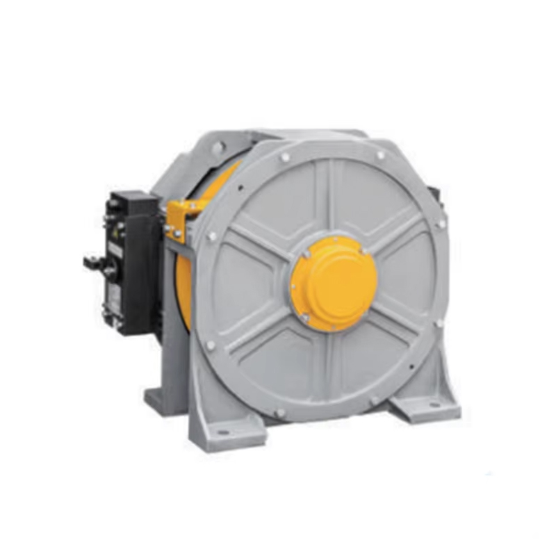 VTSP237 Montanari Gearless Traction เครื่อง MCG150 Lift มอเตอร์ 630-800KGS มอเตอร์เครื่องยนต์
