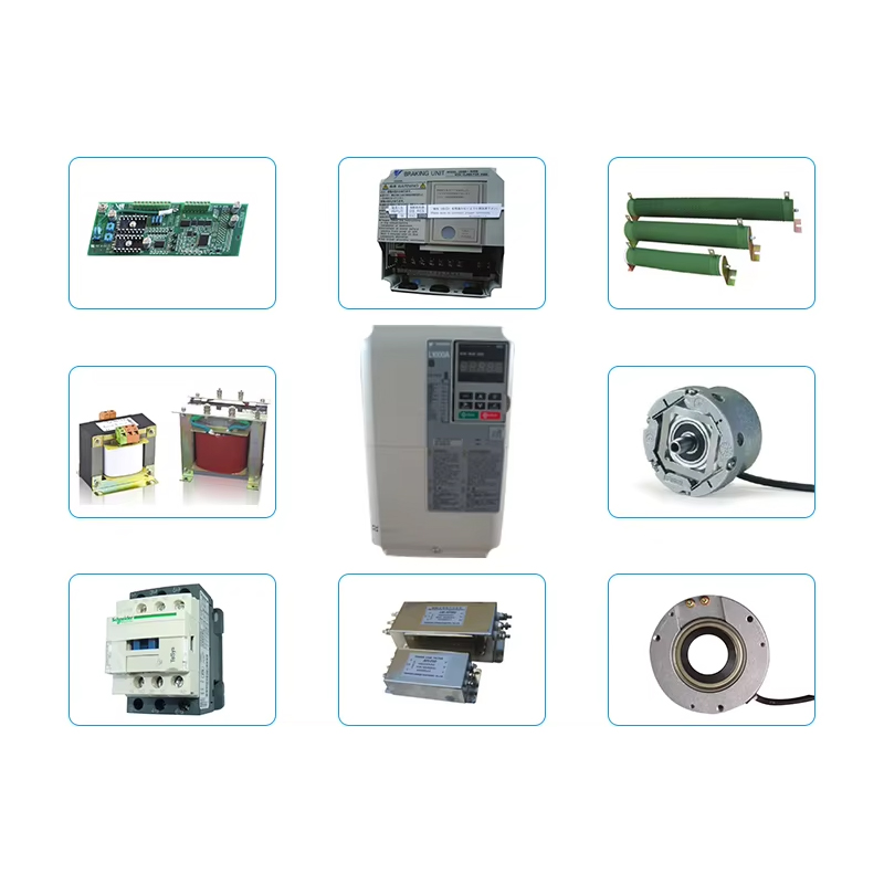 VTSP383 3.7kw-45kw อุปกรณ์ควบคุมลิฟต์ AC Yaskawa L1000A อินเวอร์เตอร์ความถี่