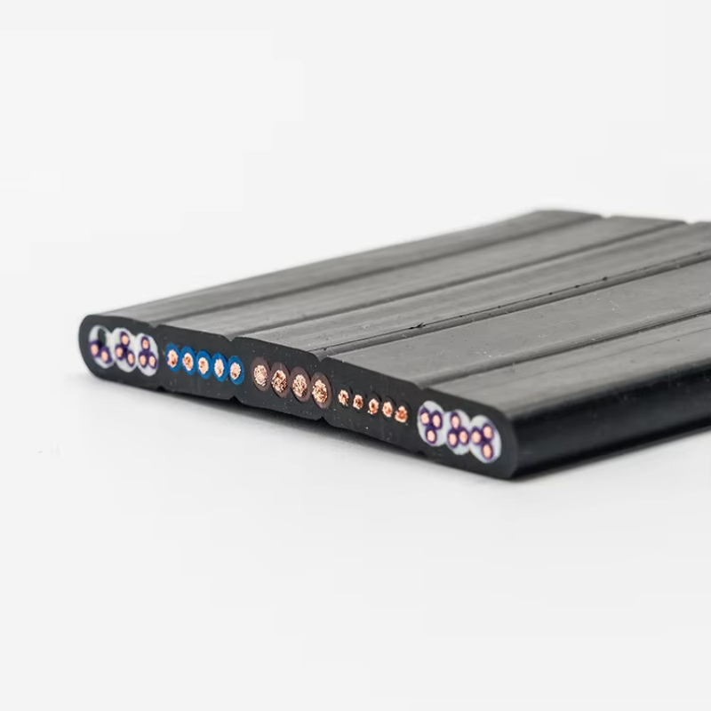 สายเคเบิลควบคุมลิฟต์ VTSP365 พร้อม PVC และยาง สายเคเบิลเดินทางสำหรับลิฟต์ TVVBG