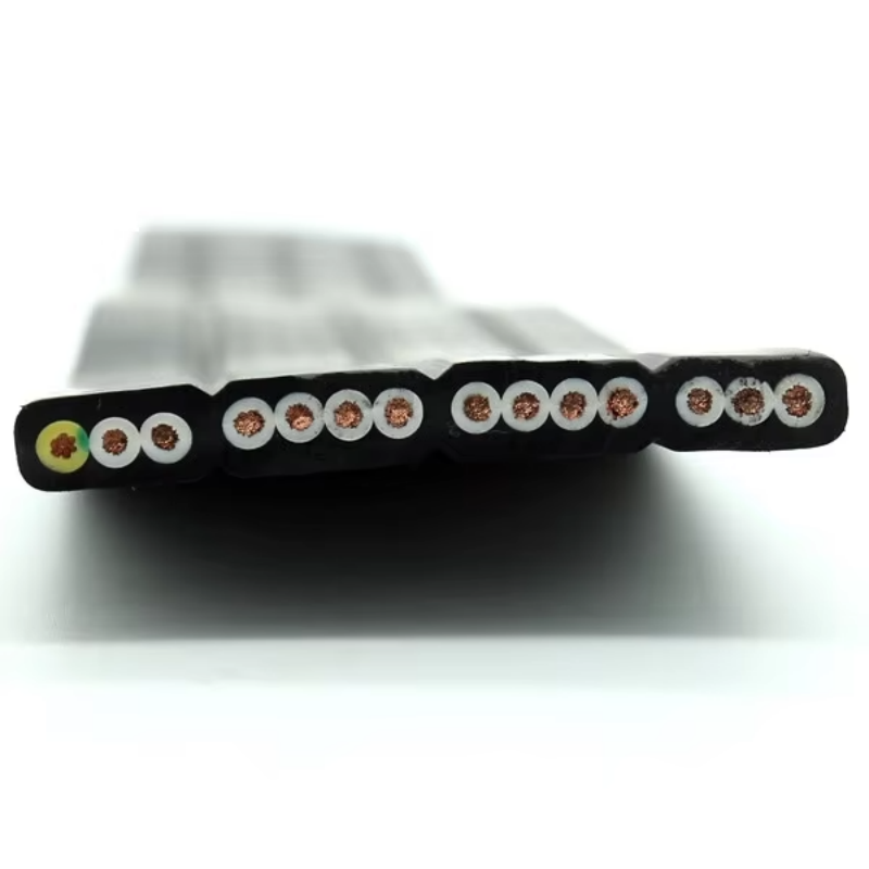 สายเคเบิลควบคุมลิฟต์ VTSP365 พร้อม PVC และยาง สายเคเบิลเดินทางสำหรับลิฟต์ TVVBG